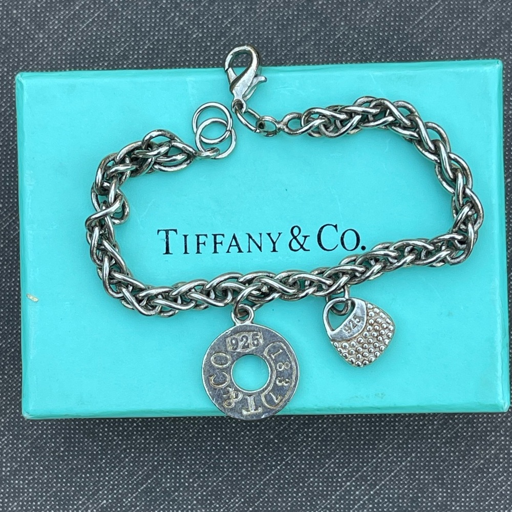 Tiffany & Co vintage bracelet with 2 charms